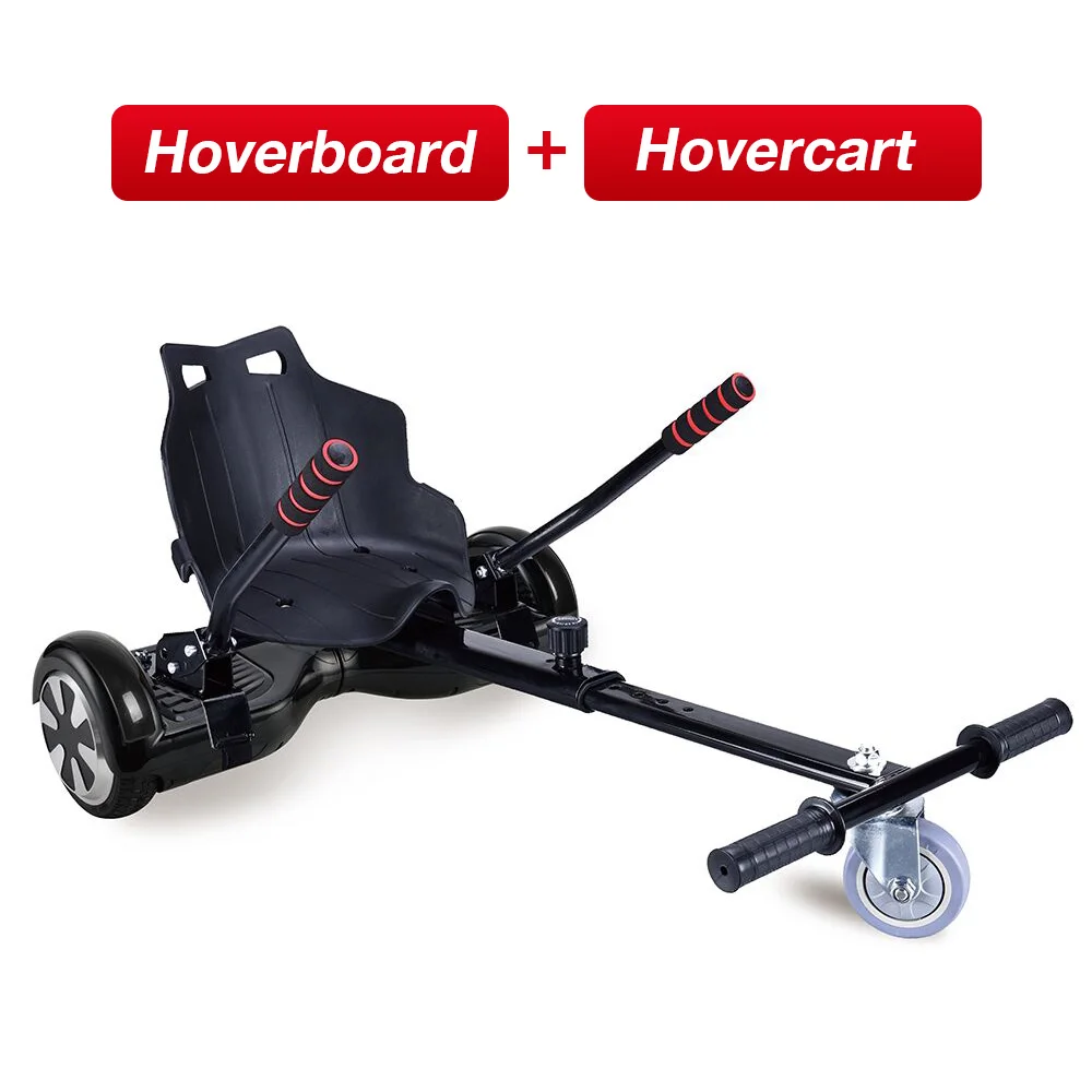 

iScooter Kart hoverboard Accessories for 6.5" 8" 10"Two Wheel Self Balancing Scooter Hoverkart hoverseat for kids with bag
