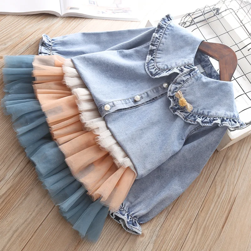 Baby Girls Clothing Set Skirt Suit Tutu Short Skirt+ Long Sleeve shirt Bag 3 pieces Children outfits Kids Girl wear 4 5 years