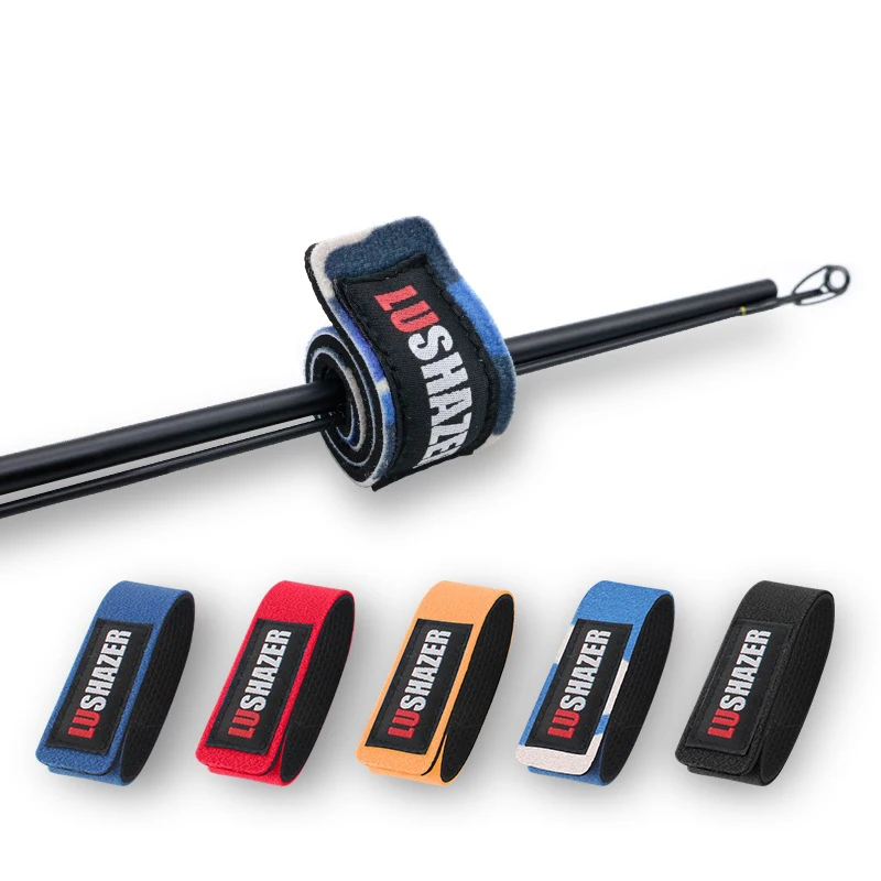 

Velcro strap fishing rod strap elastic multi-function outdoor fishing rod strap