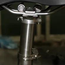 PYTITANS велосипед из титанового сплава Подседельный штырь для MTB/дорожный велосипедный Подседельный штырь 27,2/31,6 мм* 350 мм титановый подседельный штырь