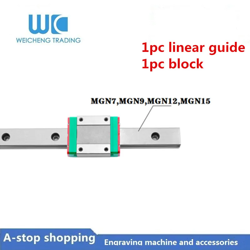 

NEW 9mm Linear Guide MGN9 900 950mm linear rail MGN9H MGN9C block 3d printer CNC