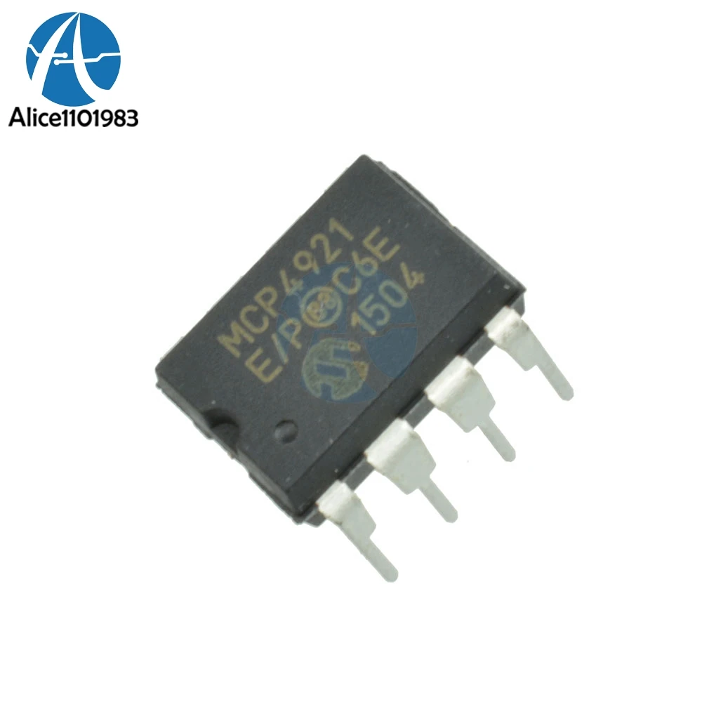 

Digital Analog Converter IC MICROCHIP DIP-8 MCP4921-E/P MCP4921 MICRO CHIP