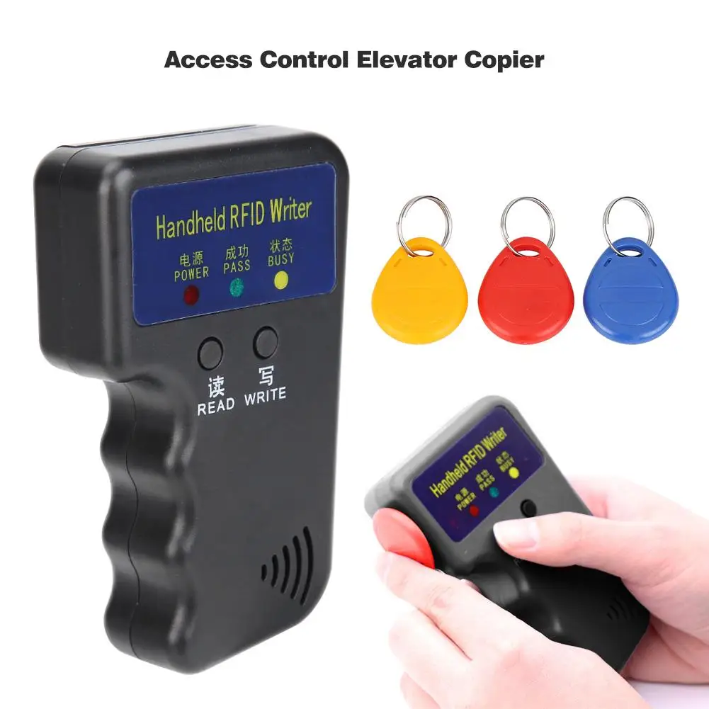 

Handheld 125Khz RFID Writer Duplicator Copier Programmer for ID Key Tags Card RFID Writer Duplicator Copier Programmer