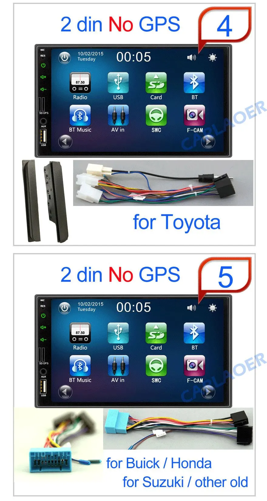 2 din car radio 20