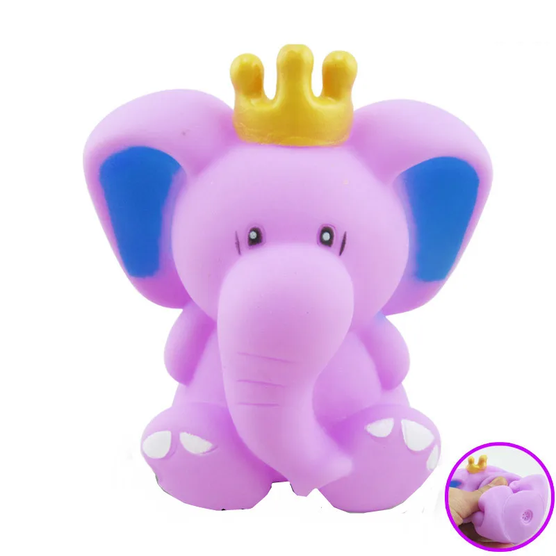 floating rubber elephants