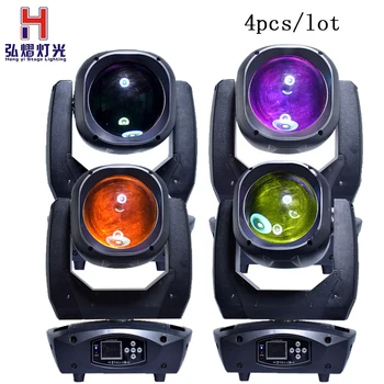 

Fast Shipping 80W LED Moving Head Beam Light DMX Control Stage Lighting Effect For DJ Disco(4PCS/LOT)