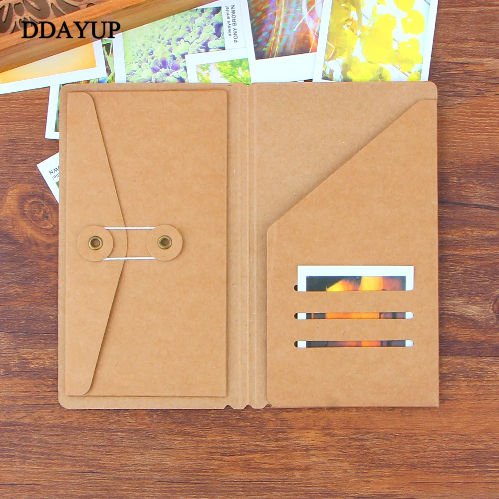 Traveler's Notebook Kraft Paper S M L Pocker Business Card Holder Passport Standard / carry / passport Style File Folder Traveler's Notebook Kraft Paper S M L Pocker Business Card Holder Passport Standard / carry / passport Style File Folder