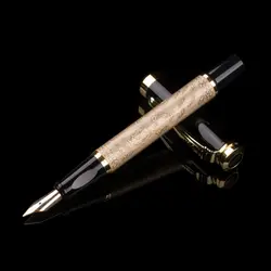 Дика Вэнь Марка 3 цвета металла перьевая ручка школьные канцелярские принадлежности Роскошные 0,5 перо мужчины Написание чернилами для