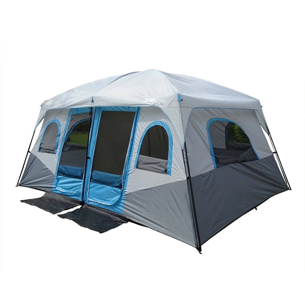 Tienda de campaña grande para carpa familiar grande para 12 personas, carpa de fiesta impermeable para cabina, carpa para campamento, carpa Anti UV|Tiendas| - AliExpress
