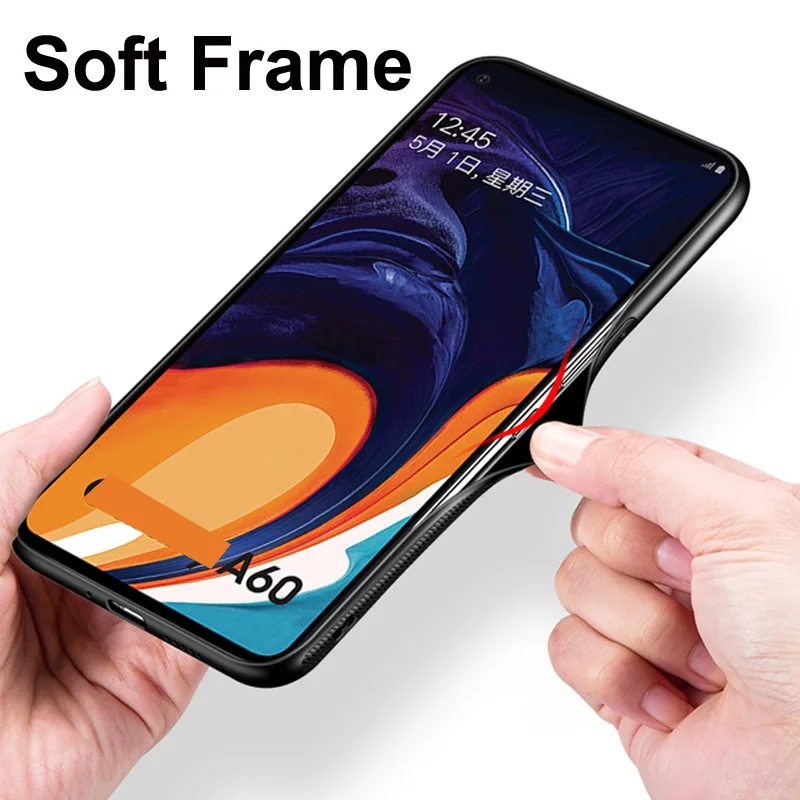 For Samsung galaxy A60 A6060 case Starry sky tempered Glass + TPU Edge Slim Thin Hard Back Cover SM-A6060 6.3\ For Samsung galaxy A60 A6060 case Starry sky tempered Glass + TPU Edge Slim Thin Hard Back Cover SM-A6060 6.3\