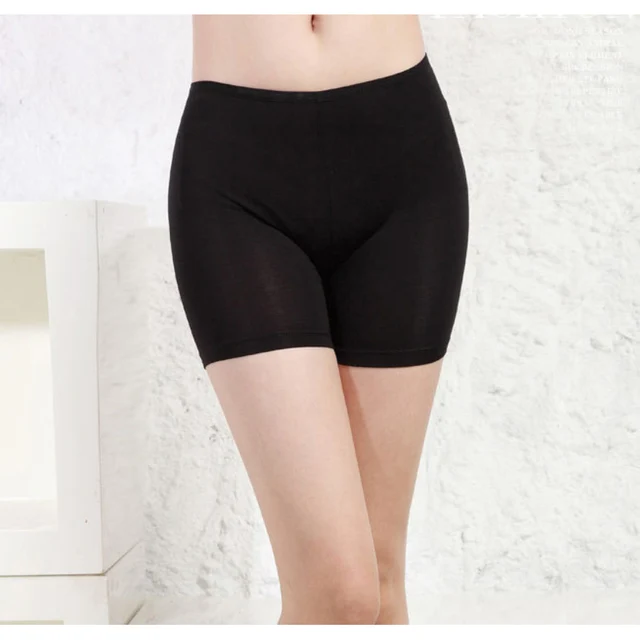 Free Shipping Boxer Panties Womens 100 Cotton Safety Pants Plus Size 