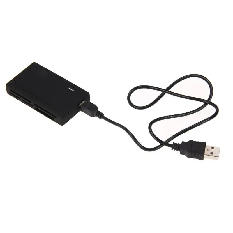 Все в одном устройство чтения карт памяти кабель USB Черный Поддержка USB V2.0 full speed USB Внешний SDHC SD Мини Micro M2 MMC XD CF узнать