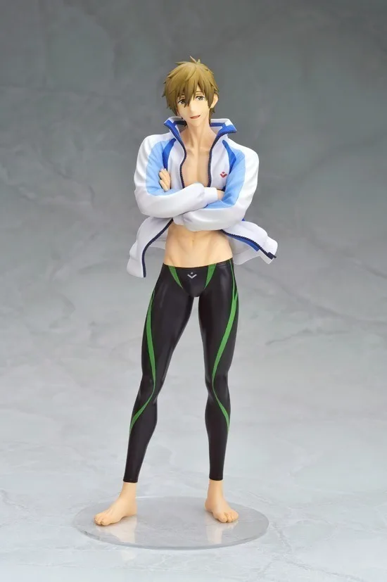 

Anime Free! Iwatobi Swim Club Makoto Tachibana 1/8 PVC Figure Doll Toys Gift