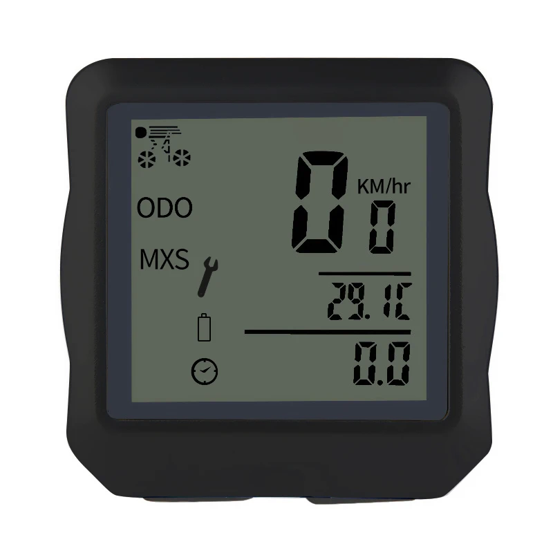 

Bike Computer Waterproof Stopwatch Bike Digital Waterproof Bicycle Odometer Speedometer Riding Accessories Battery Not Include