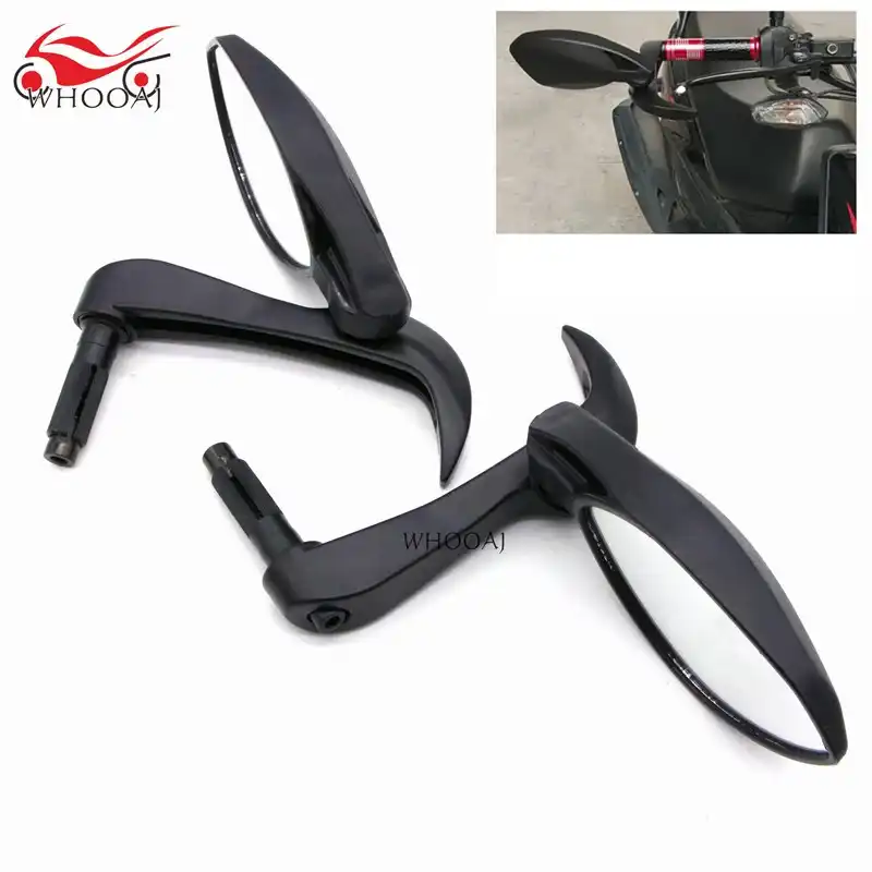 Motorcycle Rear View Side Mirrors Rearview Bar End Cafe Racer Mirror For Bmw G310gs G310r G 310 Side Mirrors Accessories Aliexpress