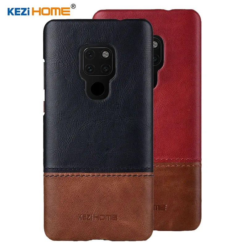 Чехол для Huawei Mate 20 KEZiHOME роскошный популярный цвет натуральная кожа твердая