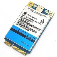 Carte adaptateur sans fil pour l'option débloquée GTM382 GTM 382 PCI-E, 7.2Mbps, Modem 3G WWAN modèle mo0001 HSUPA HSDPA