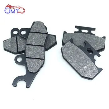 

For Kawasaki KDX250 KDX250R KDX250E 1991-1994 KDX200 KDX200SR 1990-1993 Front Rear Brake Pads Kit Set KDX 250 E R SR
