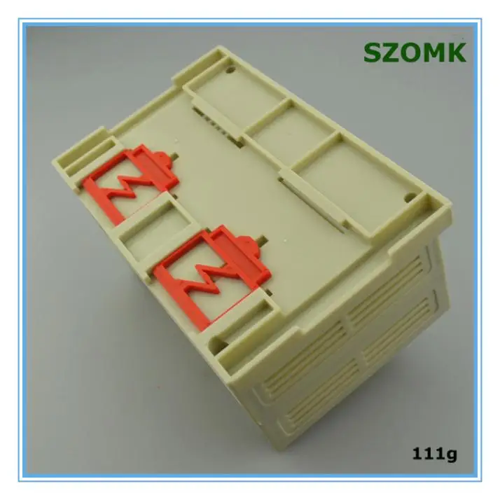 1 шт. пластиковый корпус на din рейку из АБС пластика 145*90*72 мм|plastic dustbin|enclosure raidplastic