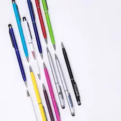 [Бесплатная 1 сторона Гравировка Логотип] IPAD и IPhone Touch металлический стилус ручка для продвижения/подарок/офис Применение -best выбор для