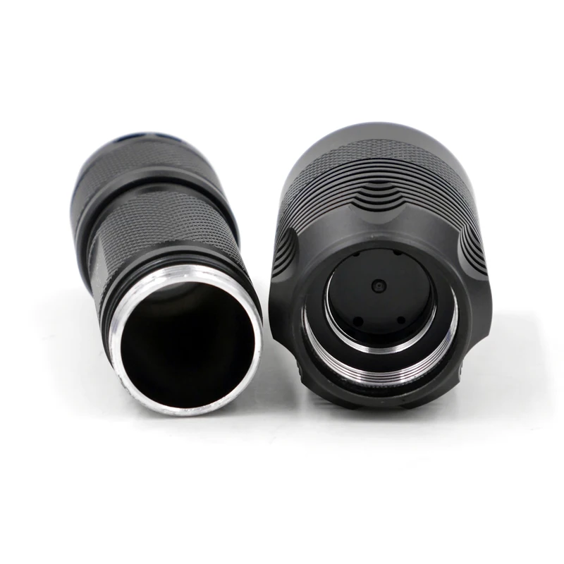 Черная основа вспышки Manta Ray C8.2 с отверстием 7 мм или 10 мм|flashlight host|flashlight flashlightc8 host |