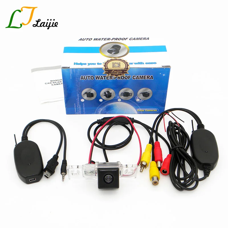 Koop Laijie Draadloze Auto Achteruitrijcamera Voor Audi A3 S3 8L A4 S4 RS4 B5 8D 1994 ~ 2003 HD CCD Nachtzicht Auto Achteruitrijcamera Camera