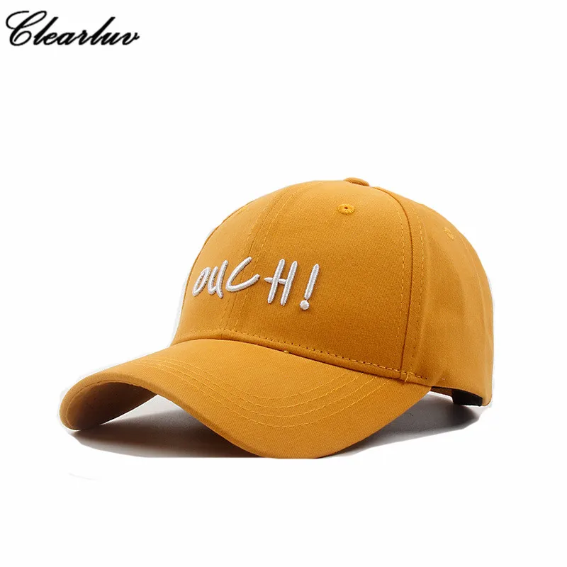 

2019 Streetwear Kappe Snapbacks Bone Sommer Knochen OUCH Letter Baseball Caps Hip Hop HatUnisex Frauen Männer Tocas Bone men cap