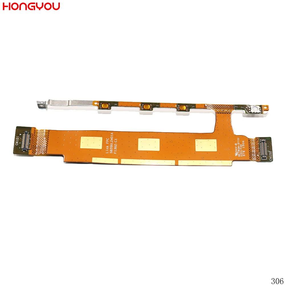 

Used Power Button Switch Volume Button Mute On / Off Flex Cable For Sony Xperia T3 D5102 D5103 D5106