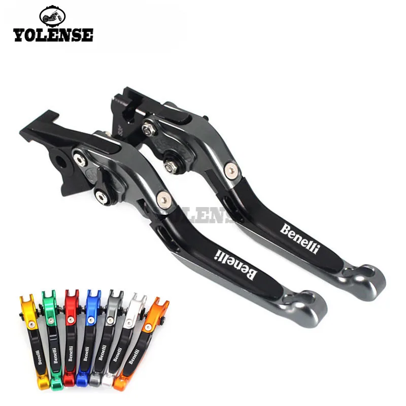 

For Benelli Tre-K 1130 TNT 1130 Sport/Evo 2005-2014 Motorcycle Accessories Folding Extendable Brake Clutch Levers LOGO Benelli