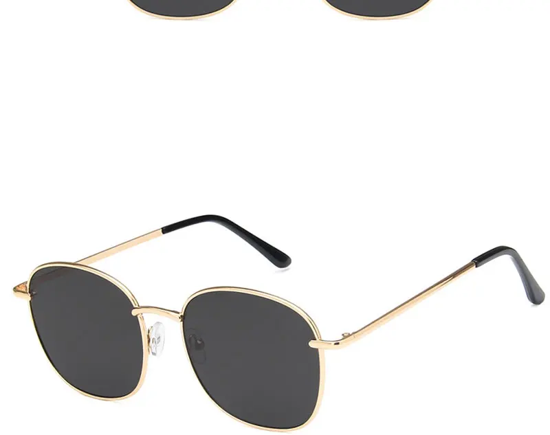 RBROVO, винтажные женские солнцезащитные очки с большой оправой, женские роскошные Ретро Металлические очки, винтажные зеркальные UV400 очки для покупок