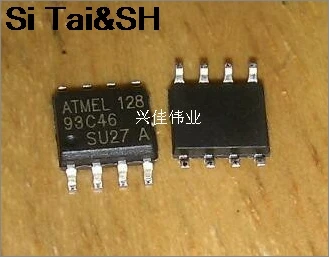 

10PCS free shipping AT93C46 93C46 sop-8 EEPROM 64x16 new original