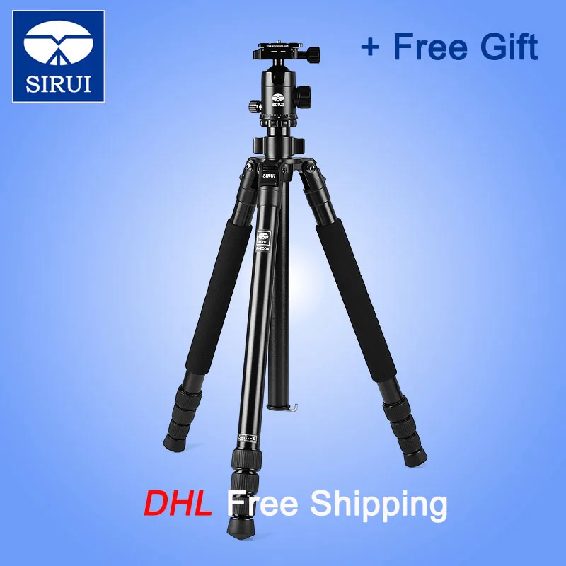 Дешевый Sirui DHL штатив шаровой головкой для цифровой DSLR камера Professional аксессуары для фотостудии алюминий держатель камеры R2004 + G20KX