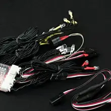 Пульт дистанционного управления RC Светодиодная лампа для 1/14 Масштаб RC Tamiya трактор Самосвал 6x4 6x6 8X8 sca Man Benz Hino