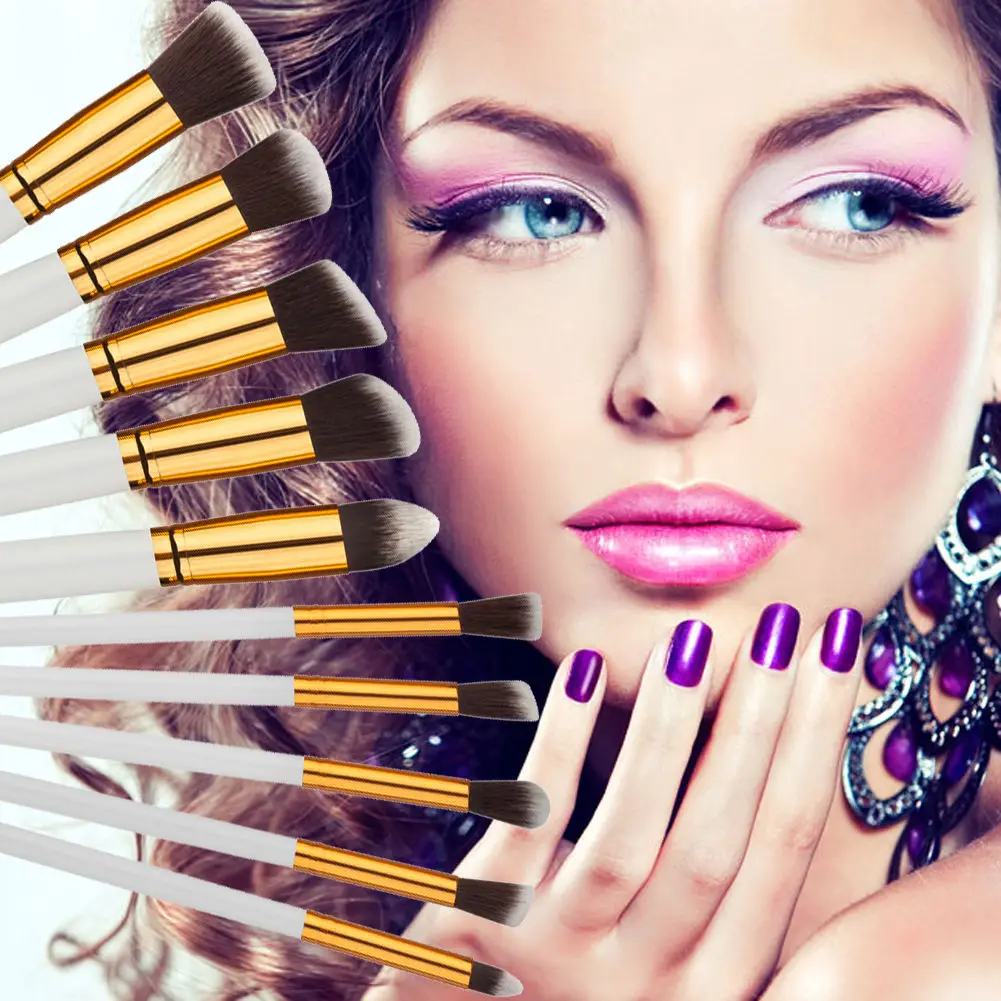 New Makeup Brushes Pro Cosmetic Makeup Tool Brush Set Eyeshadow Blush Brushes Travel Tools Easy Carry