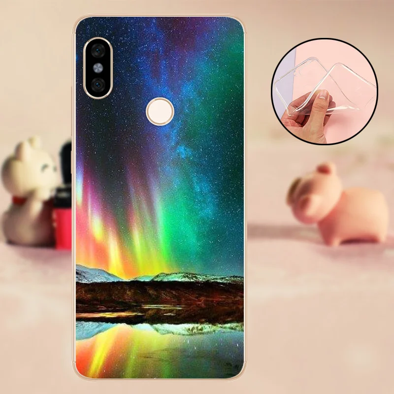 FBJGV Чехол для телефона Xiaomi Redmi Note 5, силиконовый чехол-бампер для Xiaomi Redmi Note 5 Pro, мягкий силиконовый прозрачный чехол, Funda - Цвет: FBJGV