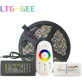 

RGB LED Strip Waterproof 5050 RGBW RGBWW LED Light Strip Flexible Neon Tape With 2.4G RF Controller and Power For Home decoratio