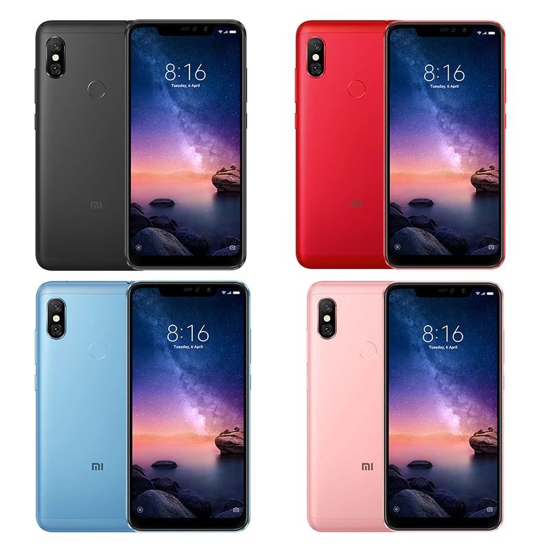 Xiaomi Redmi Note 6 Pro 3 ГБ 32 глобальная версия Snapdragon 636 мобильный телефон 26 &quotполный экран