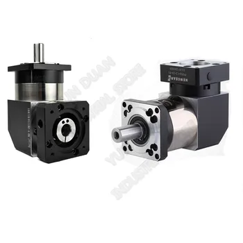

100:1 Ratio Right Angled Planetary Reducer Gearbox Corner Reducer 19MM Input For 80MM 90MM 600W 750W AC Servo Motor 86 nema34