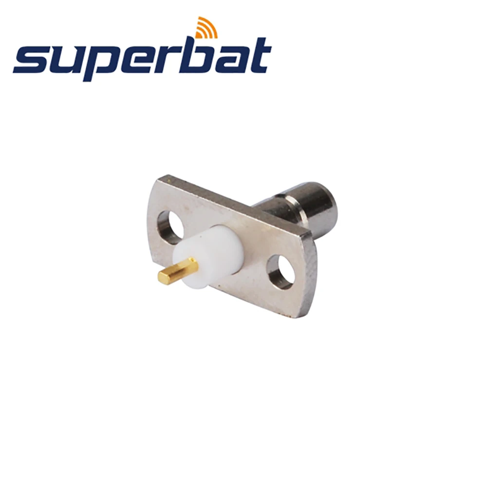 SMB Panel Mount Female RF Coaxial Connector