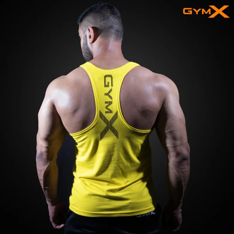 

New Mens Sleeveless Tank Tops Summer Print Cotton Male Tank Tops gyms Clothing Bodybuilding Undershirt Fitness tank top