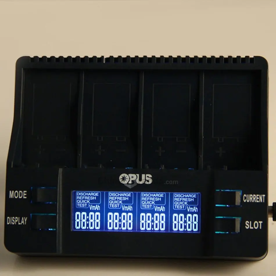 Opus BT C900 интеллектуальный цифровой 4 слота ЖК Многофункциональный 9 В литий ионный