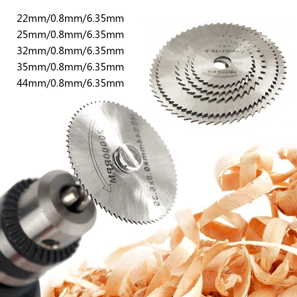  HSS Saw Blades for Dremel Ratory Tools Circular Saw Blades Cutting Discs Mandrel Cutoff Cutter Powe