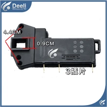 Envío gratis Original para Siemens lavadora cerradura electrónica cerradura de retardo WD9100 9110 8085 8088 8055 cerradura de la puerta 3 enchufe