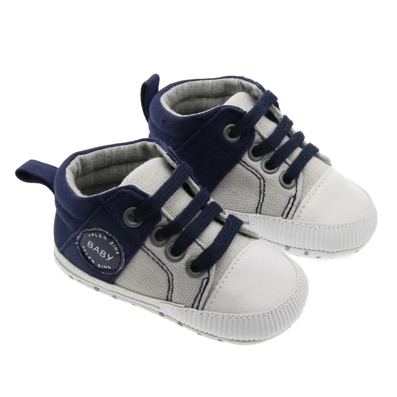 Милые модные кроссовки для маленьких мальчиков с мягкой подошвой, обувь для малышей