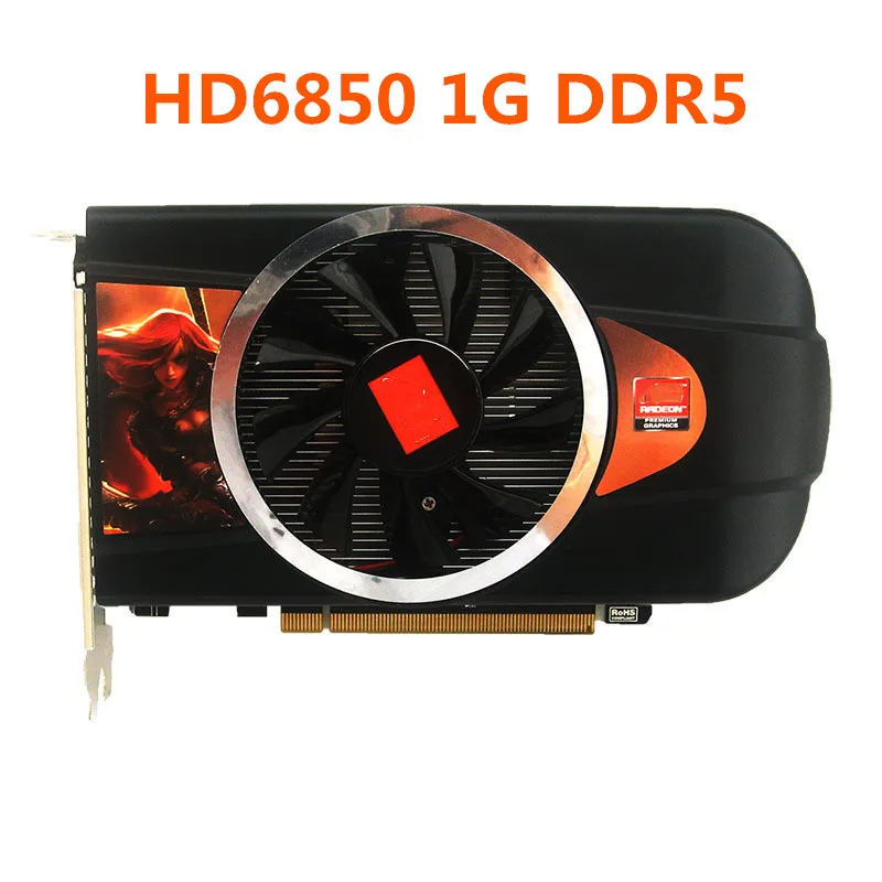 

Model Building Accessories HD6850 256Bit 1GB DDR5 HDMI Discrete Graphics Desktop Gaming Video Card for ATI Radeon Gamings