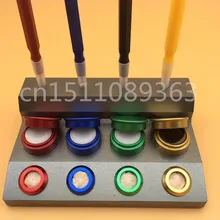 Инструмент для ремонта часов-литая подставка для стаканов и часов с 4 контейнерами