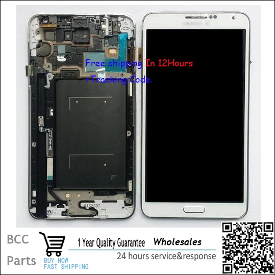 

original guarantee Best quality For Samsung note3 N9008  LCD display+Touch screen Panel Digitizer with frame free shipping