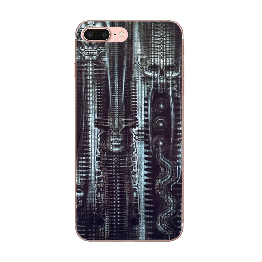 Hr Giger для Huawei Mate 7 8 9 10 20 P8 P9 P10 P20 P30 Lite Plus Pro 2017 Мягкий Силиконовый ТПУ прозрачный