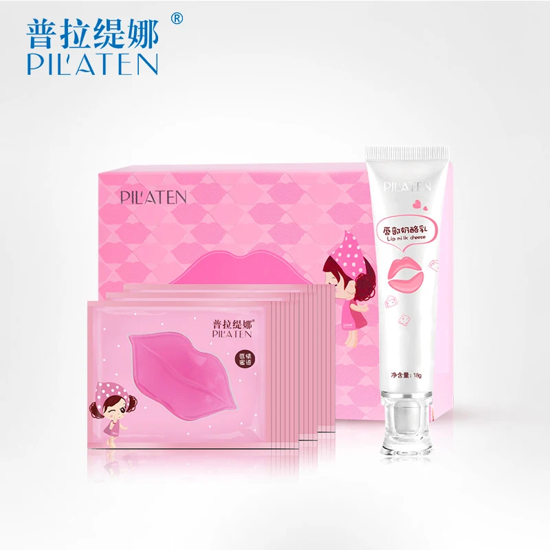 

Pilaten Official Store PULA GIRL Nourish lip set presented Watery and Multi-variant Colors Lip care Cream