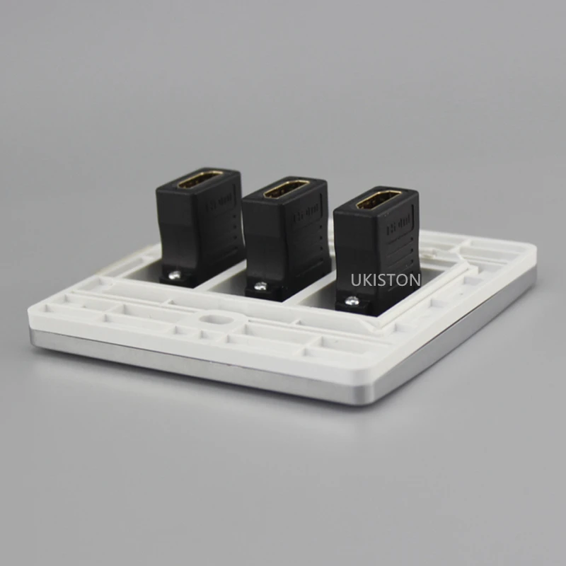 3 Ports HDMI wall panel pic 4